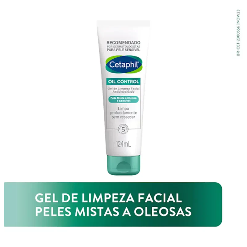 Cetaphil Oil Control - Gel de Limpeza Facial 124ml - Imagem 3