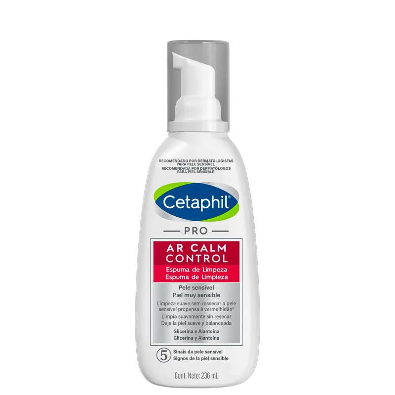 Cetaphil Pro AR Calm Control - Espuma de Limpeza Facial 236ml