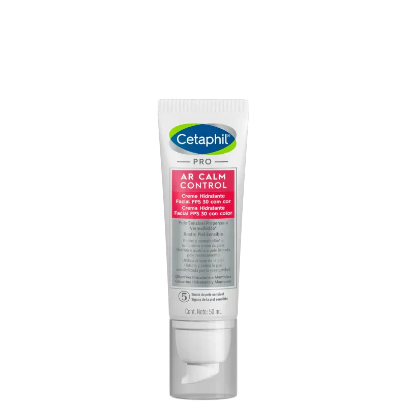 Cetaphil Pro AR Calm Control FPS 30 - Creme Hidratante Facial com Cor 50ml