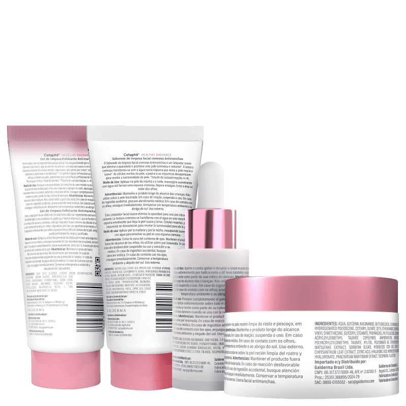 Kit Cetaphil Healthy Radiance (4 Produtos)